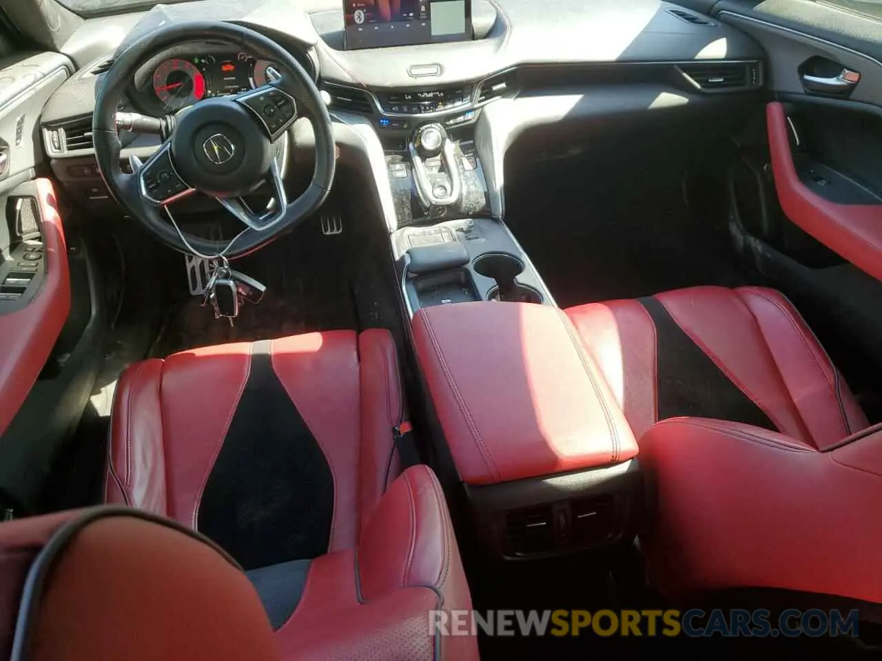 8 Photograph of a damaged car 19UUB7F04NA002218 ACURA TLX 2022