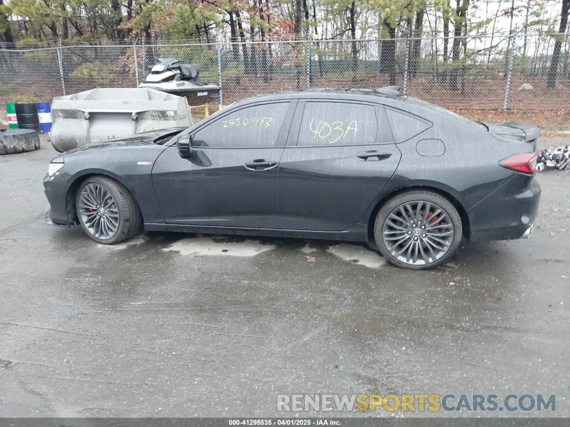 14 Фотография поврежденного автомобиля 19UUB7F06NA001393 ACURA TLX 2022