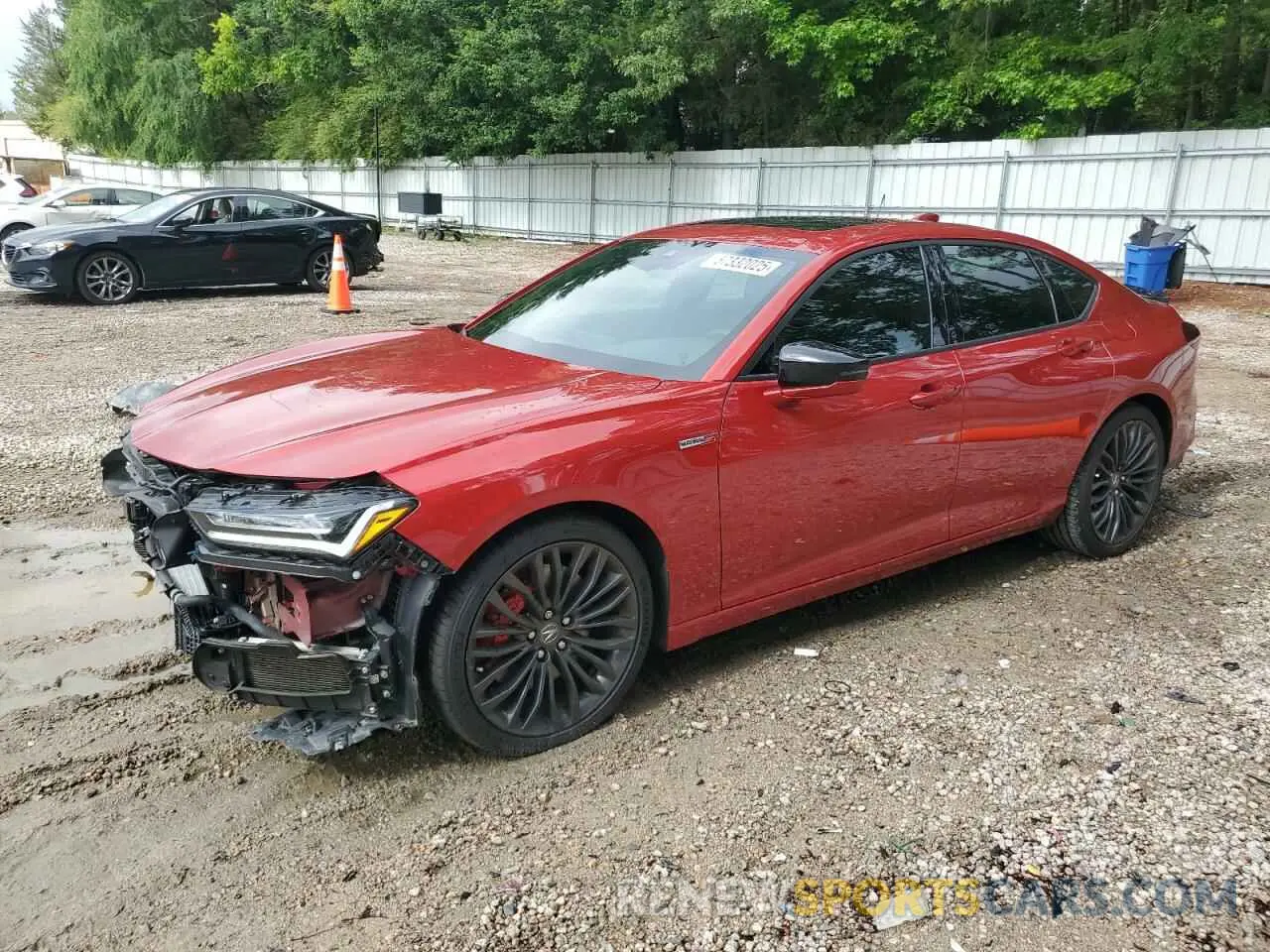 1 Фотография поврежденного автомобиля 19UUB7F07NA002147 ACURA TLX 2022