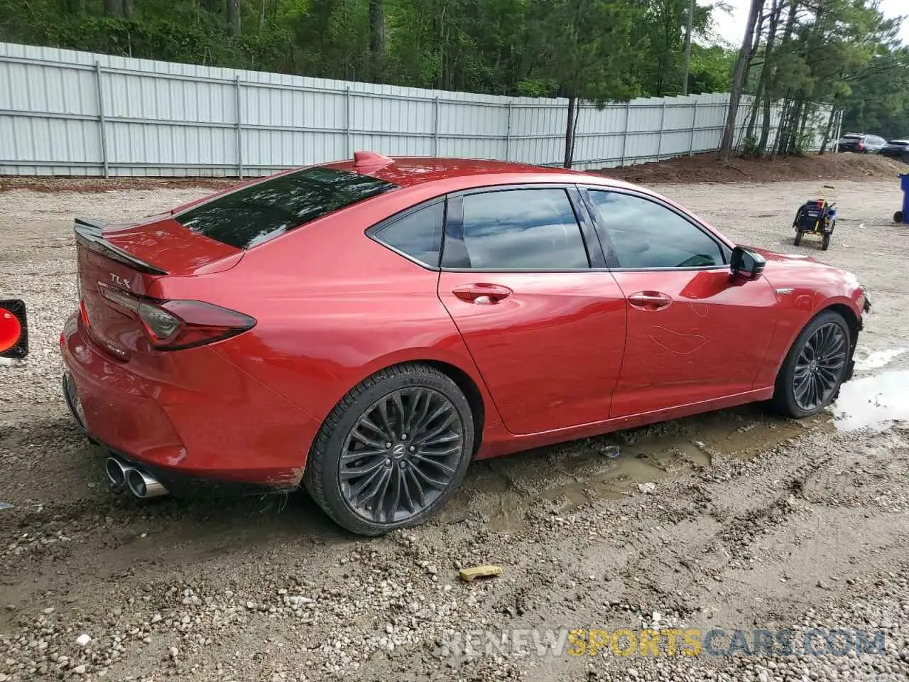 3 Фотография поврежденного автомобиля 19UUB7F07NA002147 ACURA TLX 2022