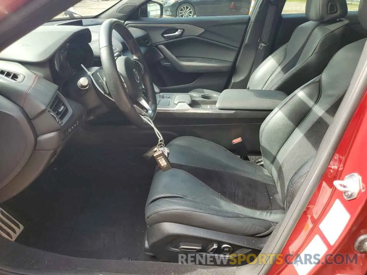 7 Фотография поврежденного автомобиля 19UUB7F07NA002147 ACURA TLX 2022
