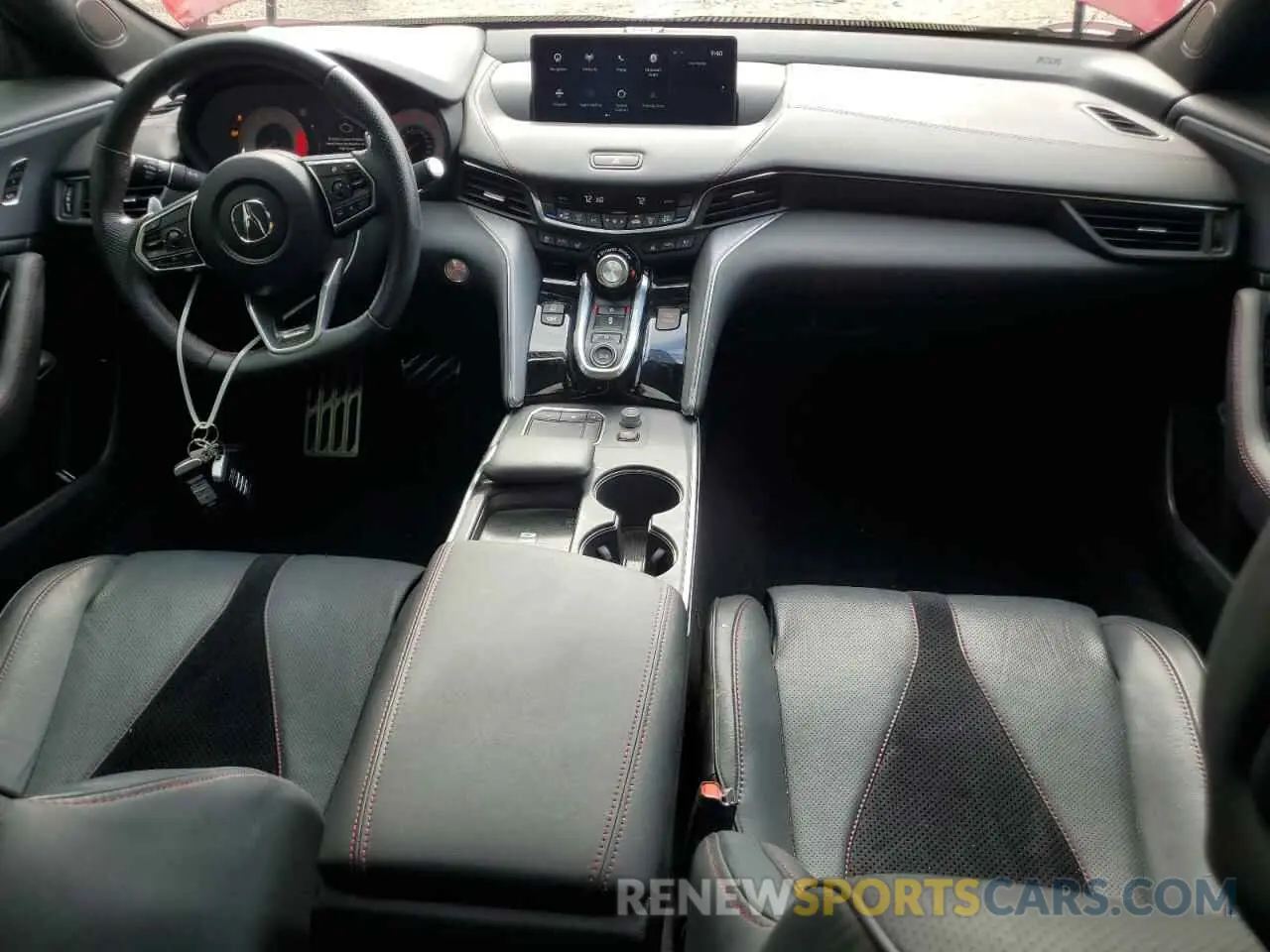 8 Фотография поврежденного автомобиля 19UUB7F07NA002147 ACURA TLX 2022