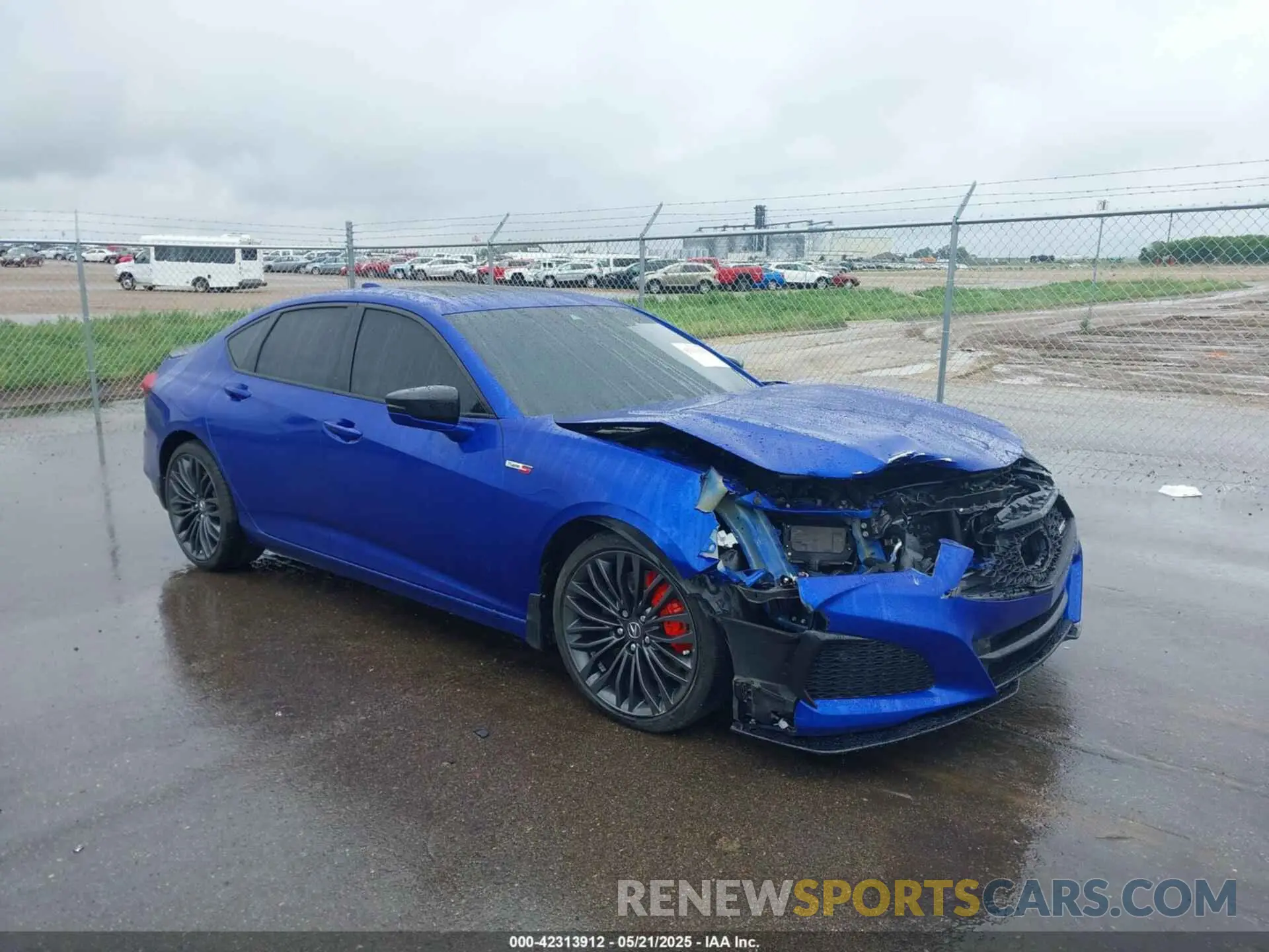 1 Photograph of a damaged car 19UUB7F08NA001041 ACURA TLX 2022