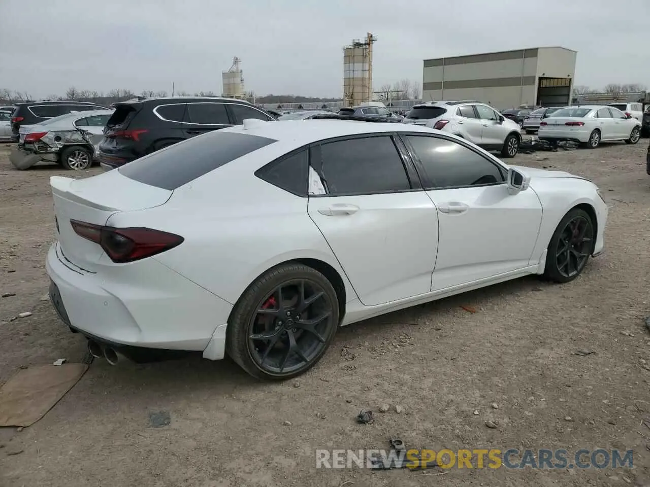 3 Photograph of a damaged car 19UUB7F92NA002300 ACURA TLX 2022