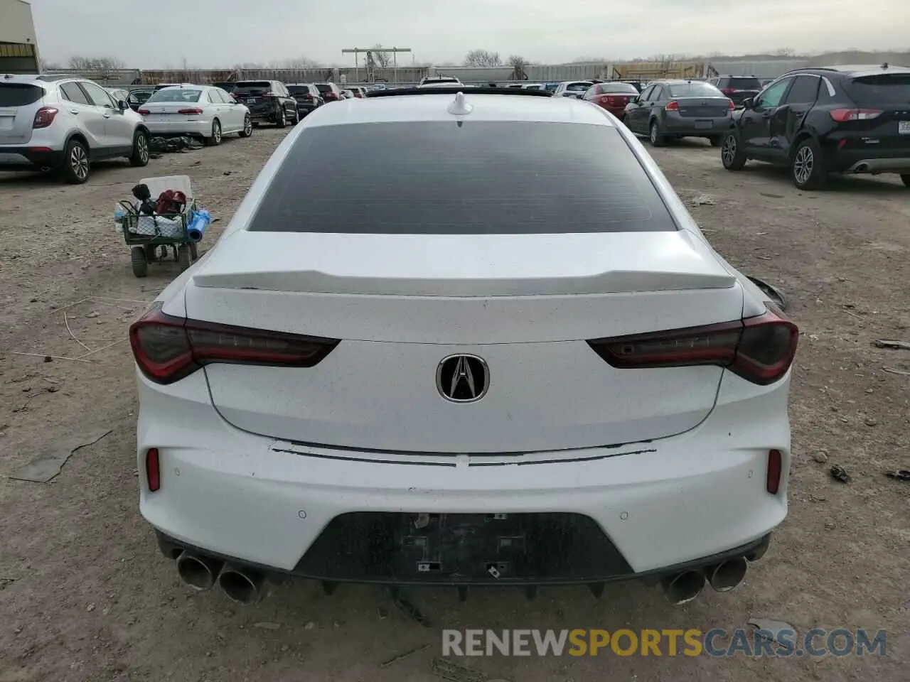 6 Photograph of a damaged car 19UUB7F92NA002300 ACURA TLX 2022