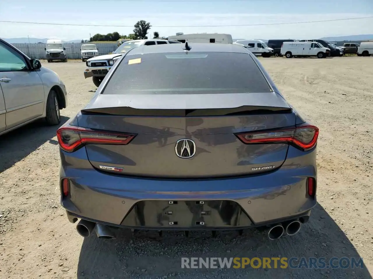 6 Фотография поврежденного автомобиля 19UUB7F93NA000913 ACURA TLX 2022