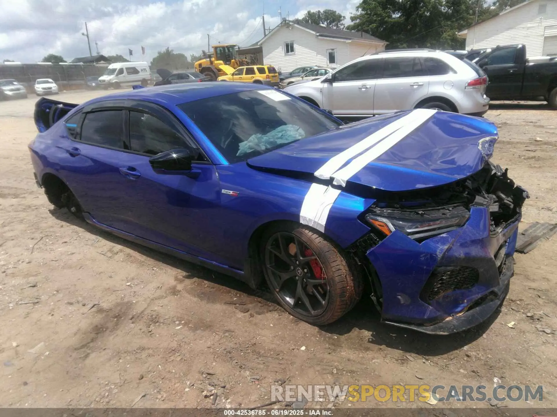 1 Photograph of a damaged car 19UUB7F94NA002279 ACURA TLX 2022