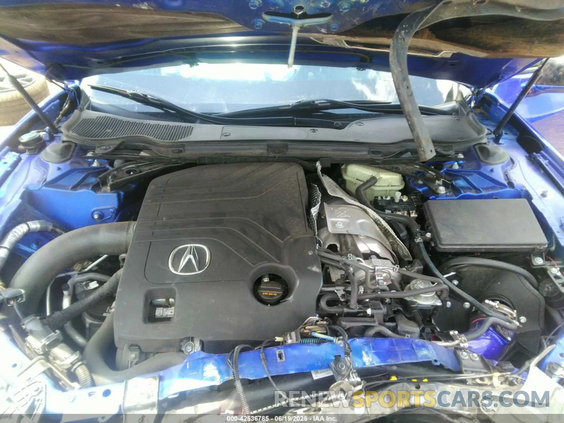 10 Photograph of a damaged car 19UUB7F94NA002279 ACURA TLX 2022