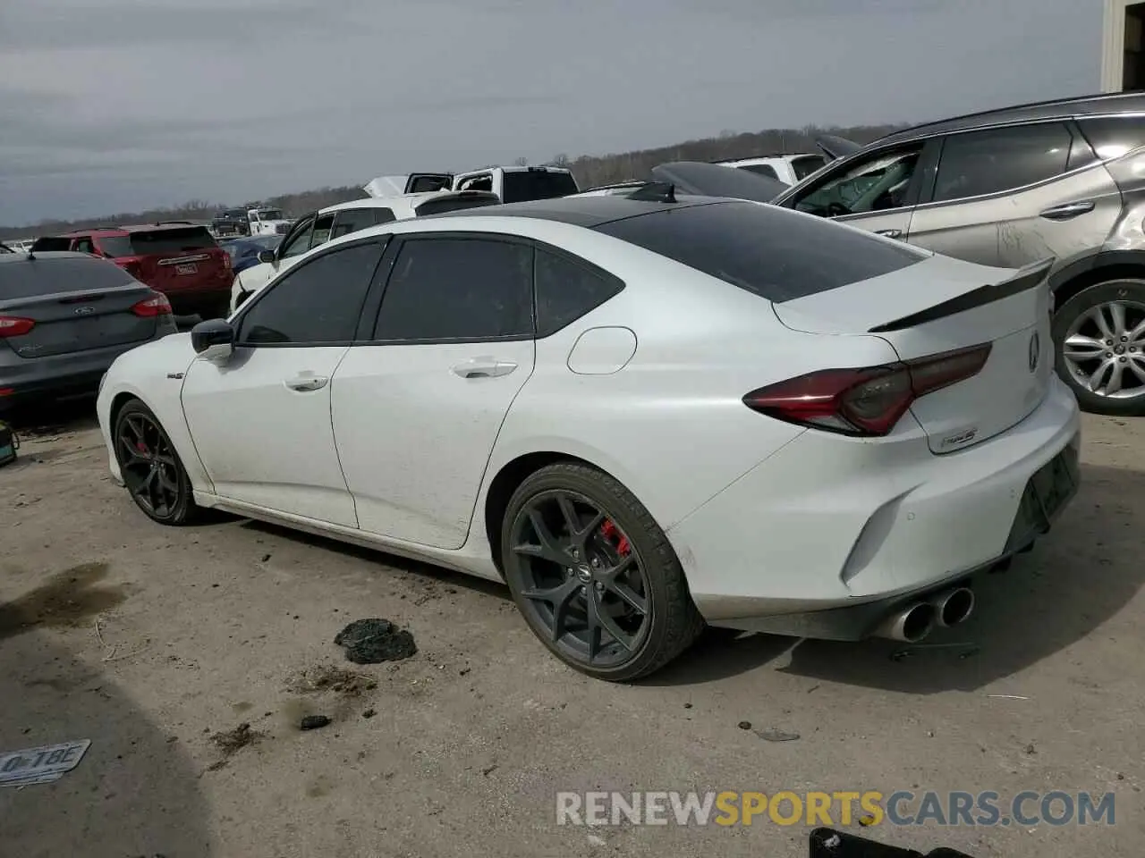 2 Фотография поврежденного автомобиля 19UUB7F95NA001576 ACURA TLX 2022