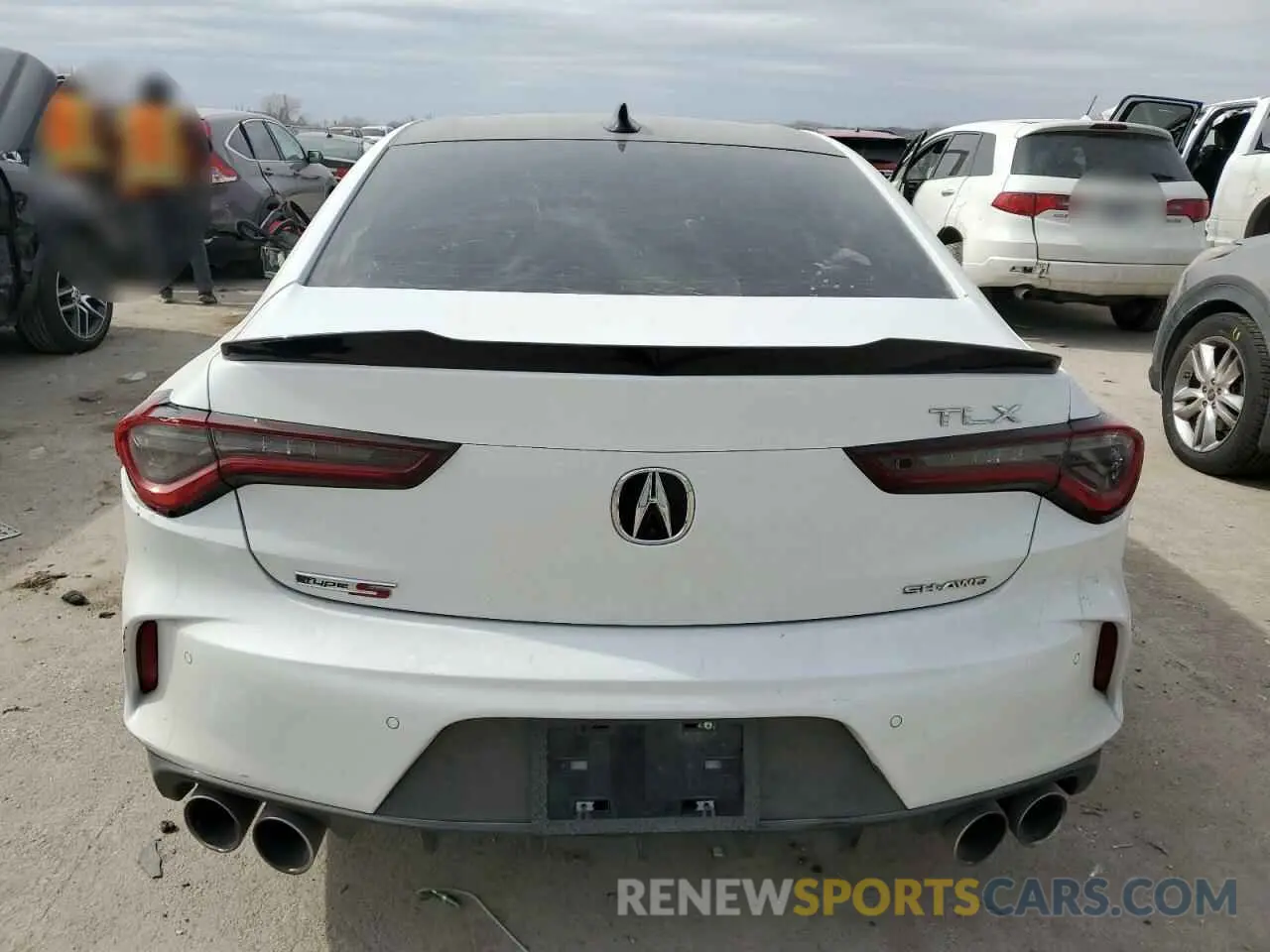 6 Фотография поврежденного автомобиля 19UUB7F95NA001576 ACURA TLX 2022