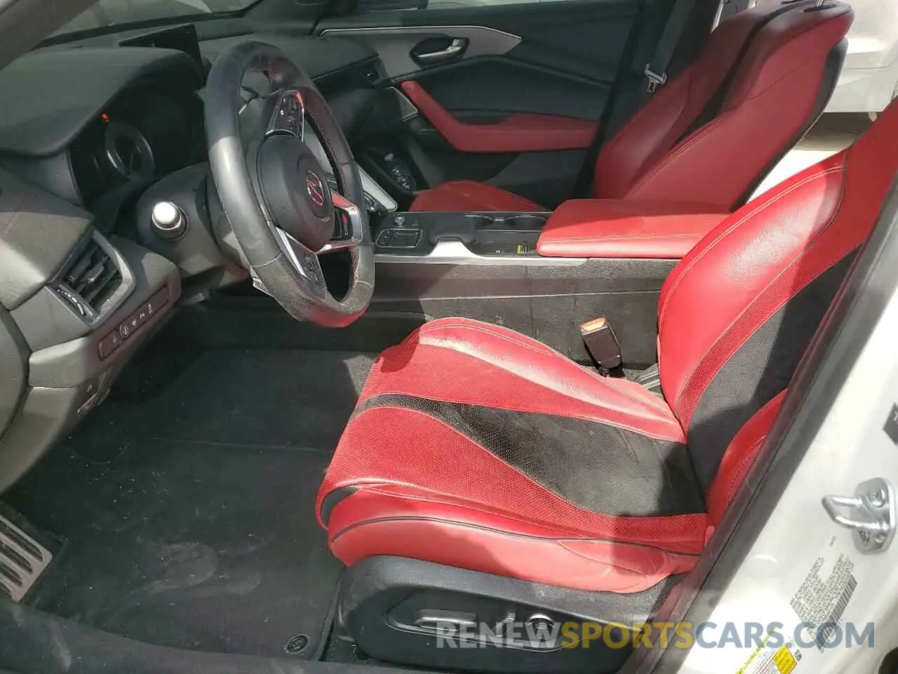7 Фотография поврежденного автомобиля 19UUB7F95NA001576 ACURA TLX 2022