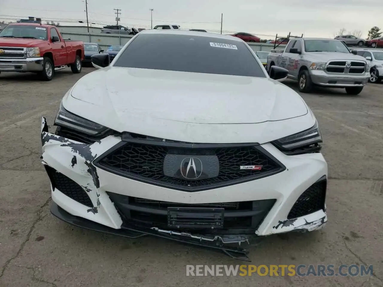 5 Фотография поврежденного автомобиля 19UUB7F95NA002016 ACURA TLX 2022