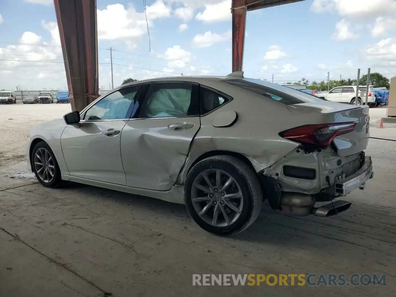 2 Photograph of a damaged car 19UUB5F37PA006930 ACURA TLX 2023