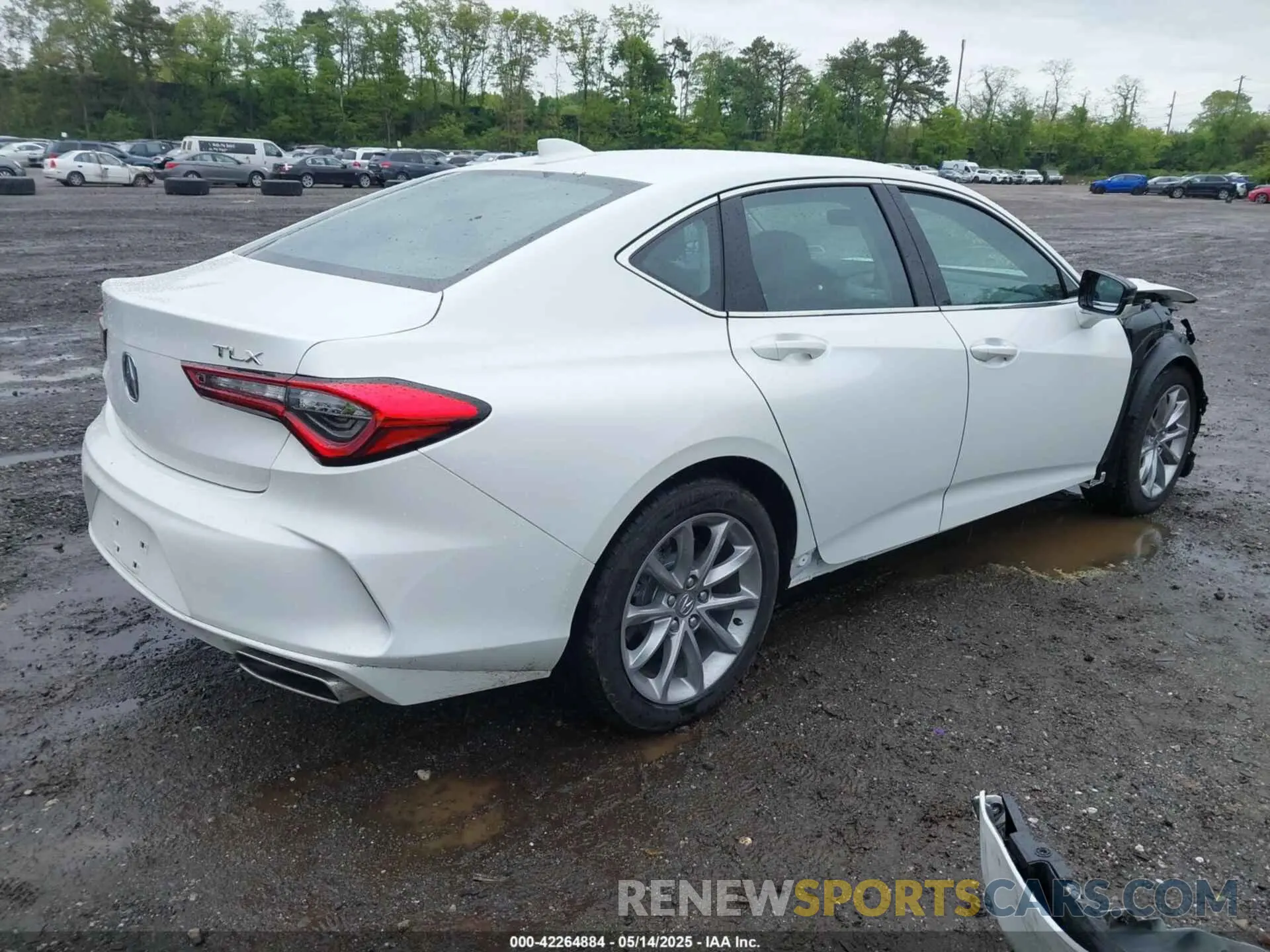 4 Photograph of a damaged car 19UUB5F37PA007088 ACURA TLX 2023