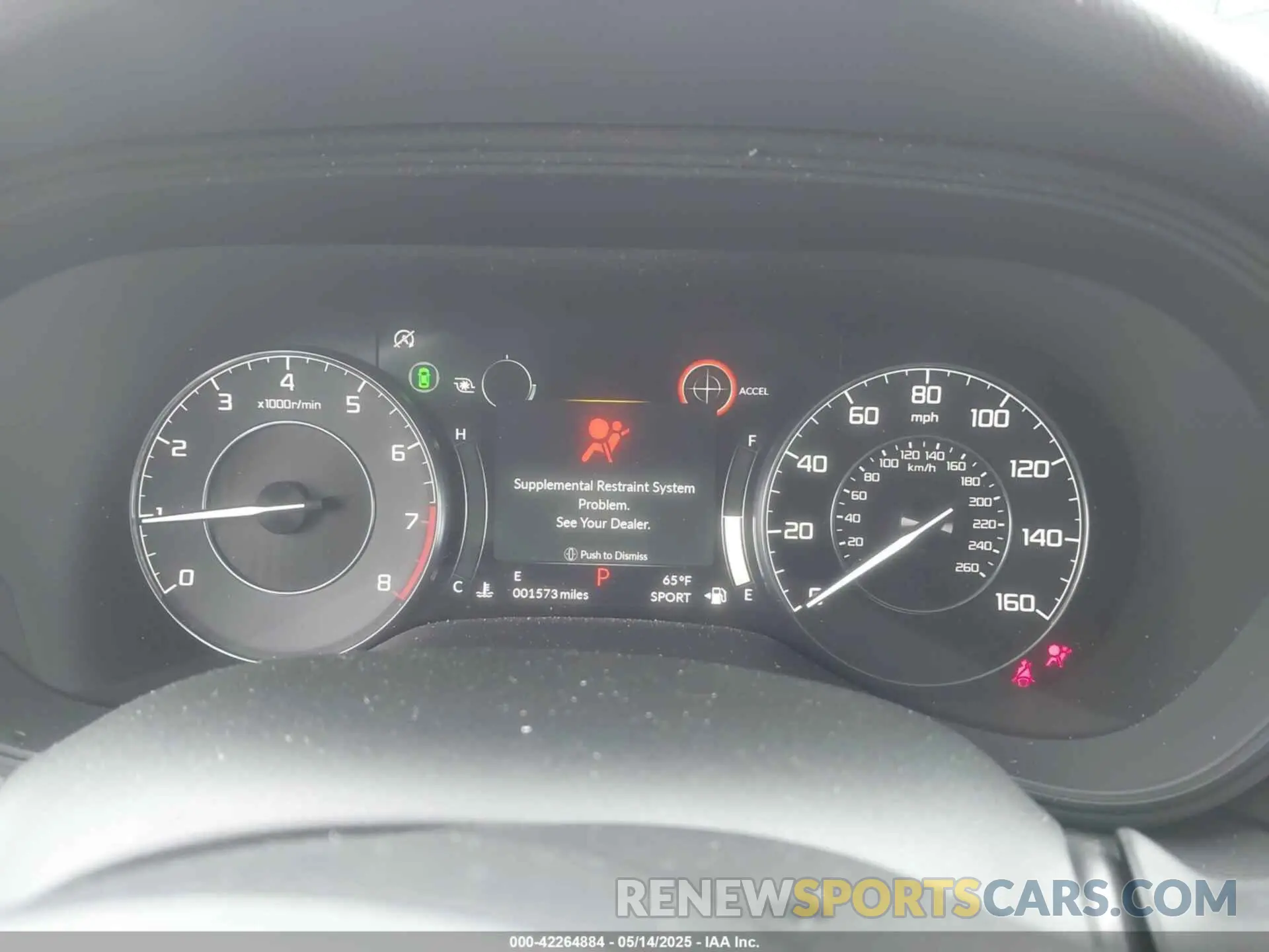 7 Photograph of a damaged car 19UUB5F37PA007088 ACURA TLX 2023