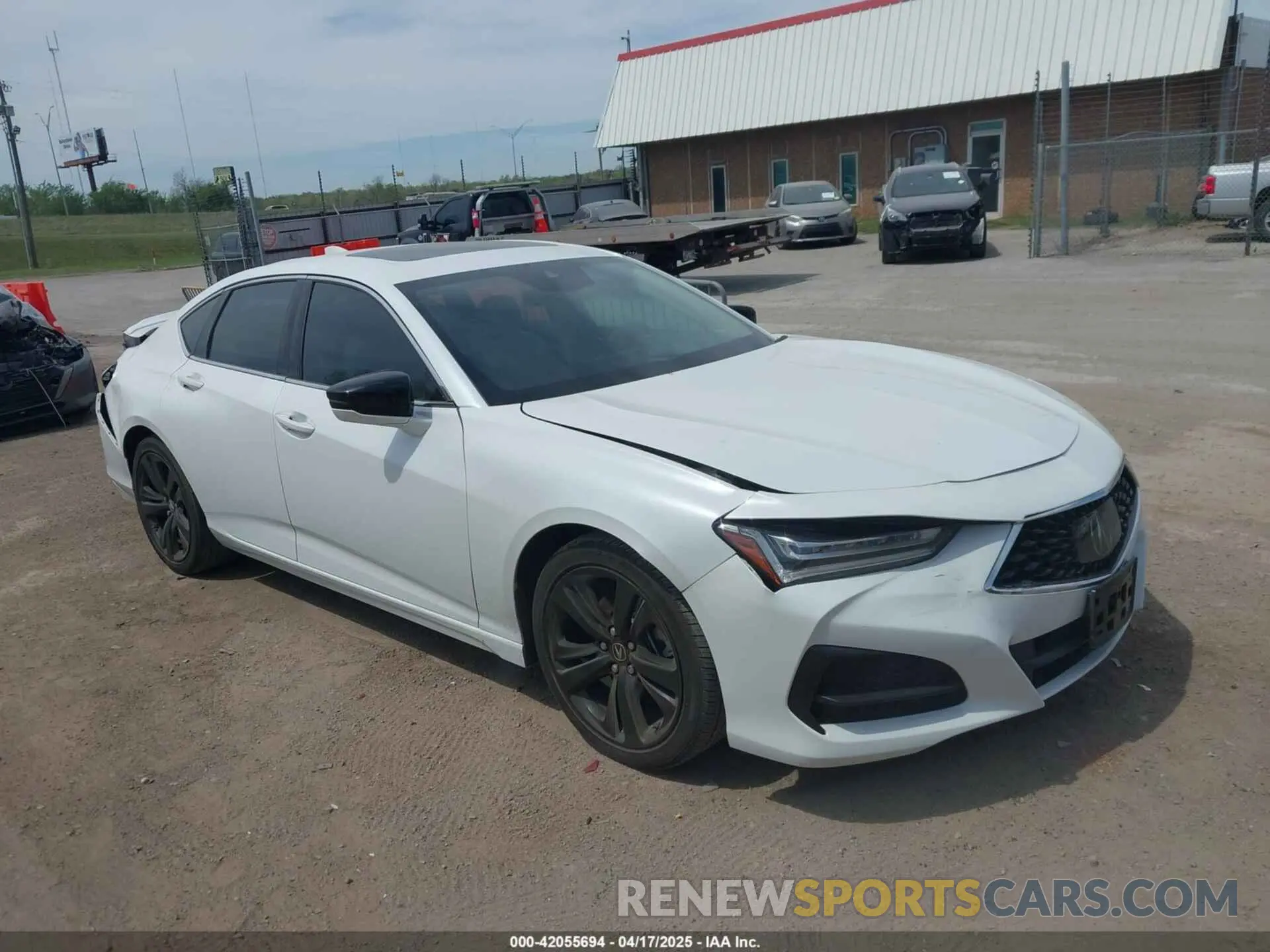1 Фотография поврежденного автомобиля 19UUB5F46PA002053 ACURA TLX 2023