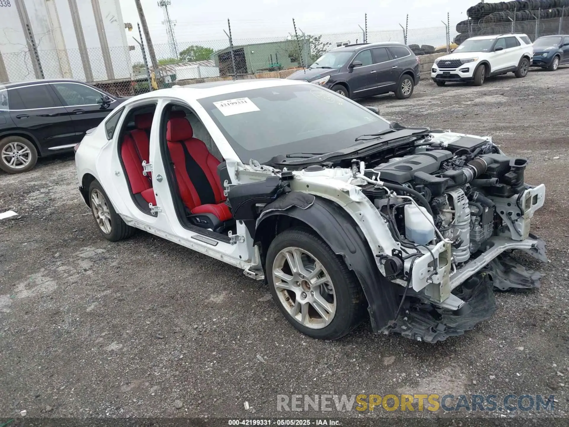 1 Photograph of a damaged car 19UUB5F51PA004463 ACURA TLX 2023