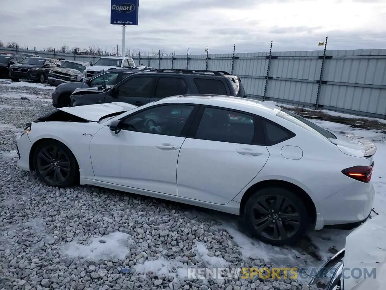 2 Фотография поврежденного автомобиля 19UUB5F53PA000639 ACURA TLX 2023
