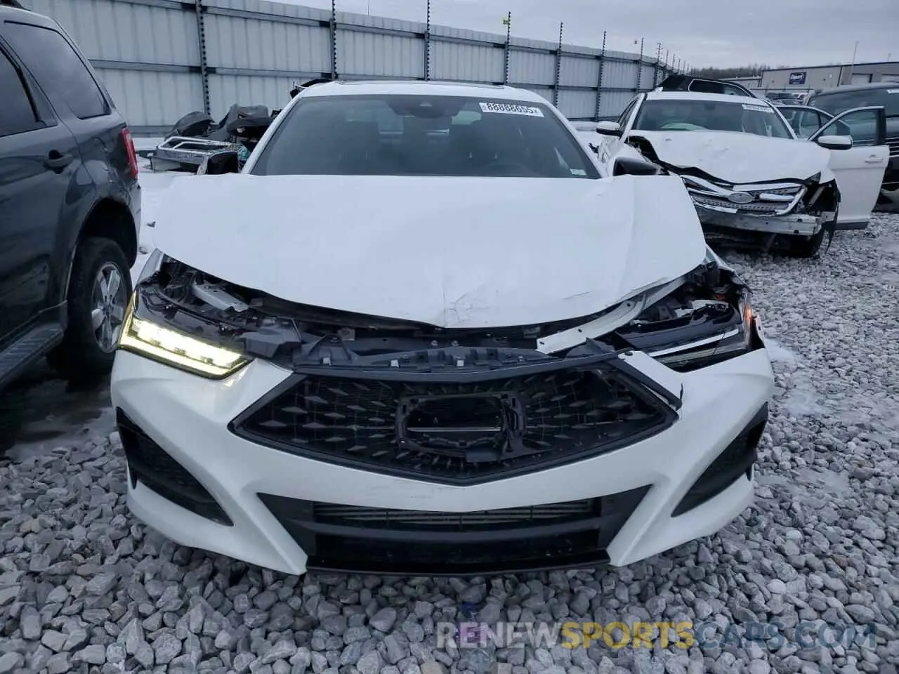 5 Фотография поврежденного автомобиля 19UUB5F53PA000639 ACURA TLX 2023
