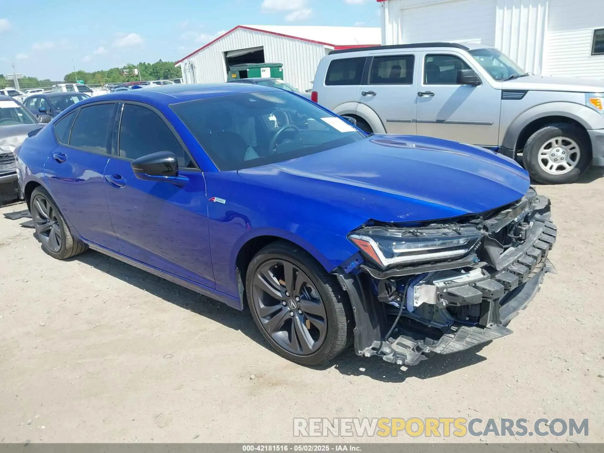 1 Photograph of a damaged car 19UUB5F53PA005632 ACURA TLX 2023