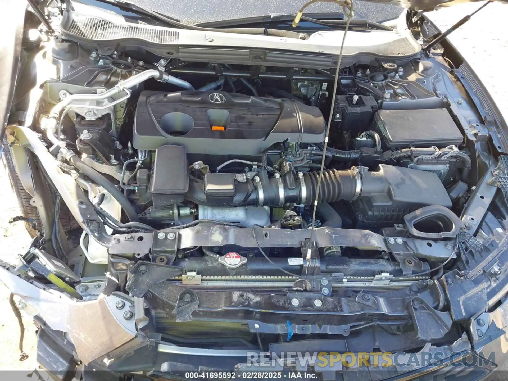 10 Photograph of a damaged car 19UUB5F54PA001072 ACURA TLX 2023