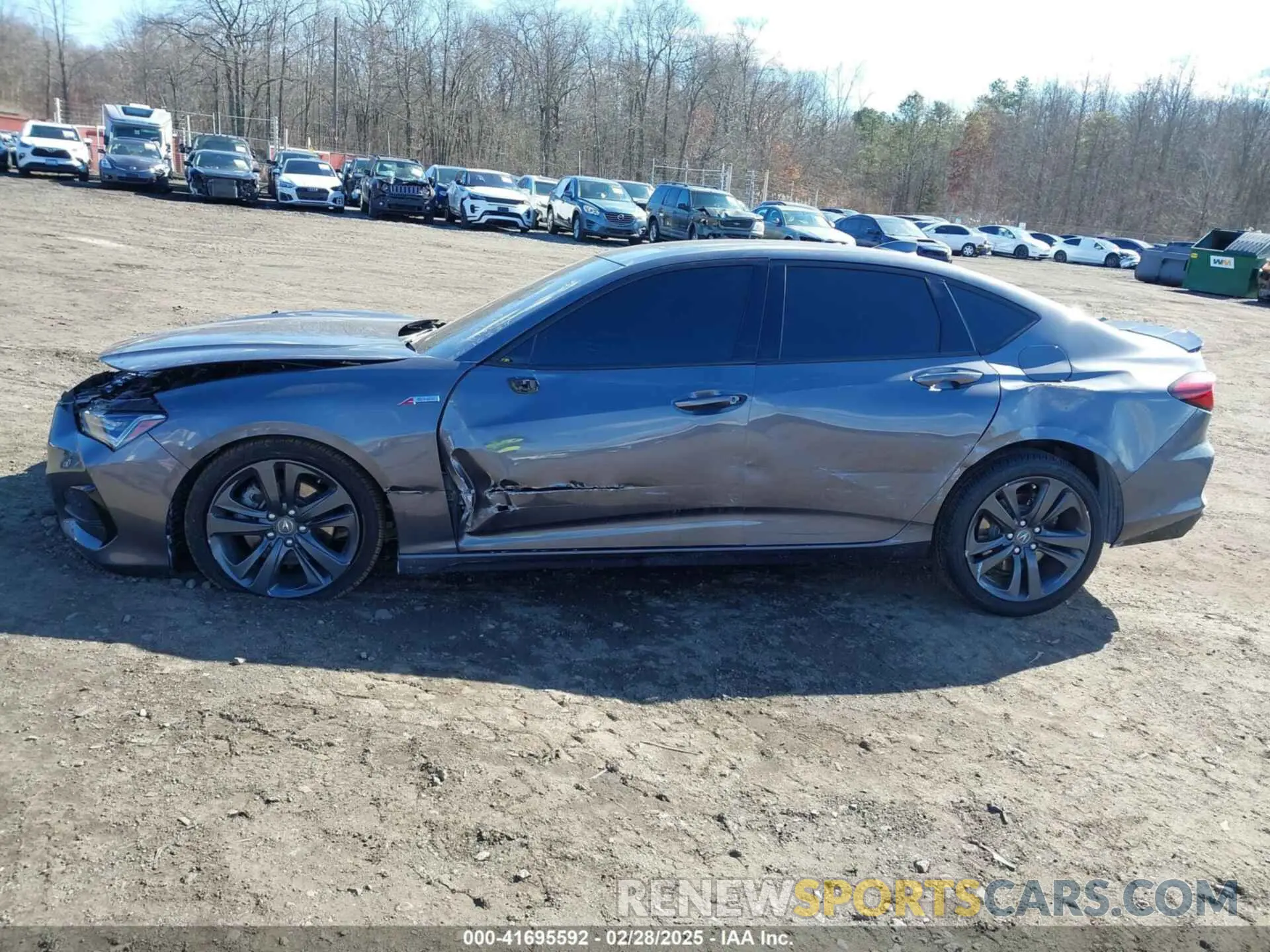 13 Photograph of a damaged car 19UUB5F54PA001072 ACURA TLX 2023