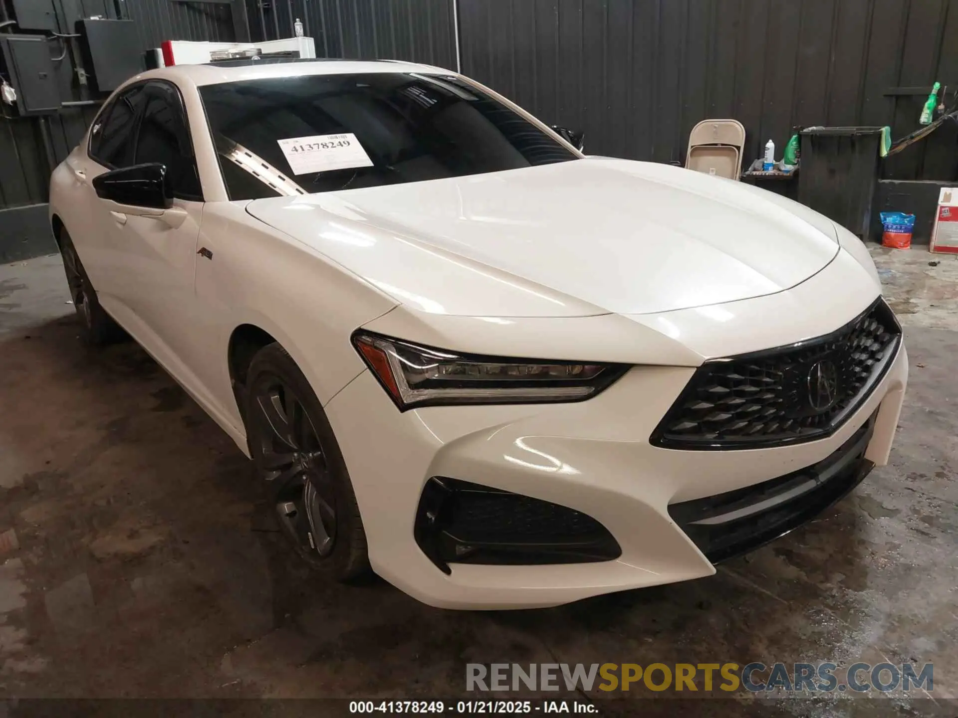 1 Photograph of a damaged car 19UUB5F54PA007213 ACURA TLX 2023