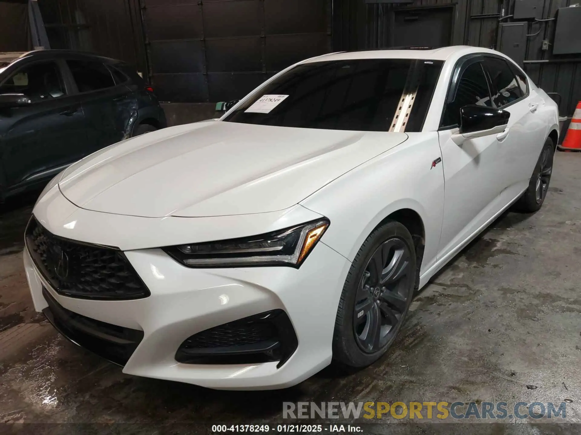 2 Photograph of a damaged car 19UUB5F54PA007213 ACURA TLX 2023