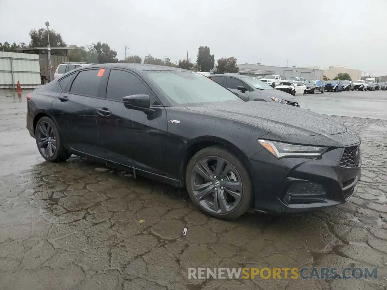 4 Фотография поврежденного автомобиля 19UUB5F55PA003901 ACURA TLX 2023