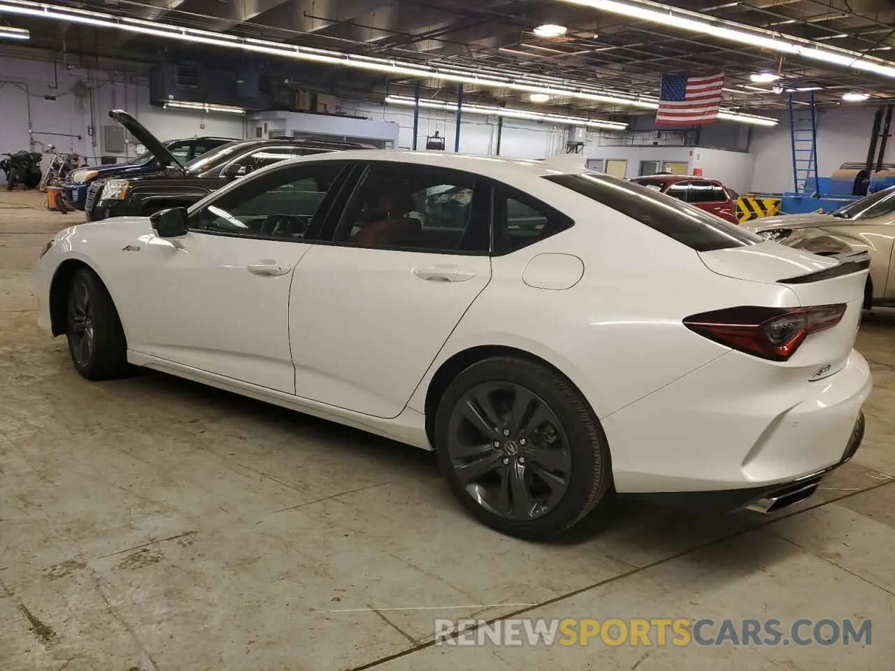 2 Photograph of a damaged car 19UUB5F5XPA001299 ACURA TLX 2023