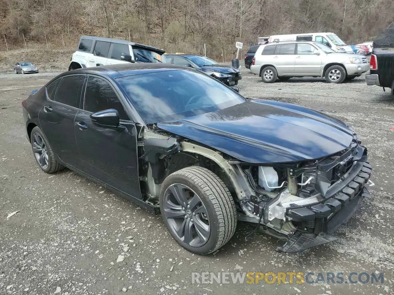 4 Photograph of a damaged car 19UUB6F50PA002337 ACURA TLX 2023