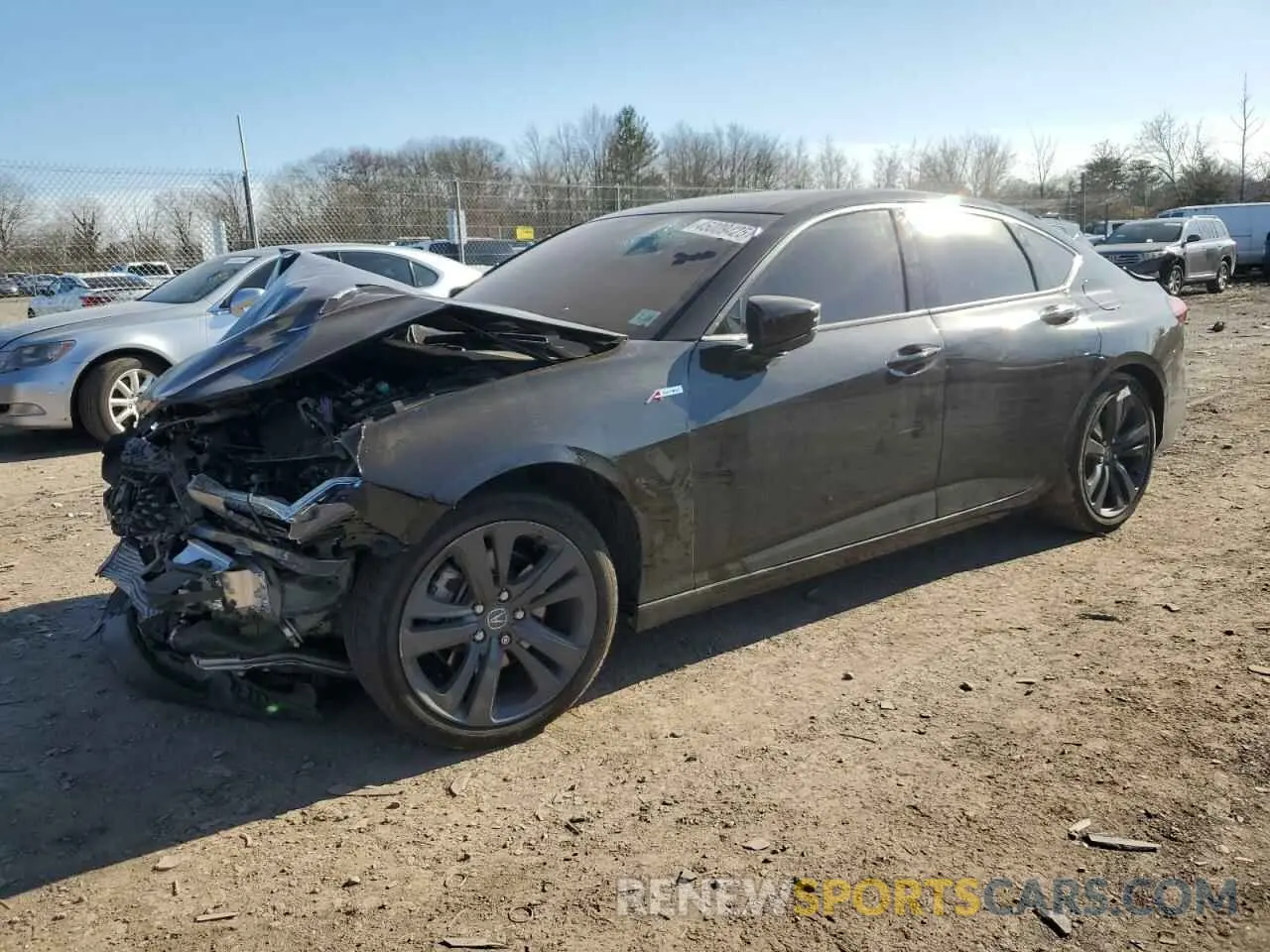 1 Фотография поврежденного автомобиля 19UUB6F50PA004069 ACURA TLX 2023