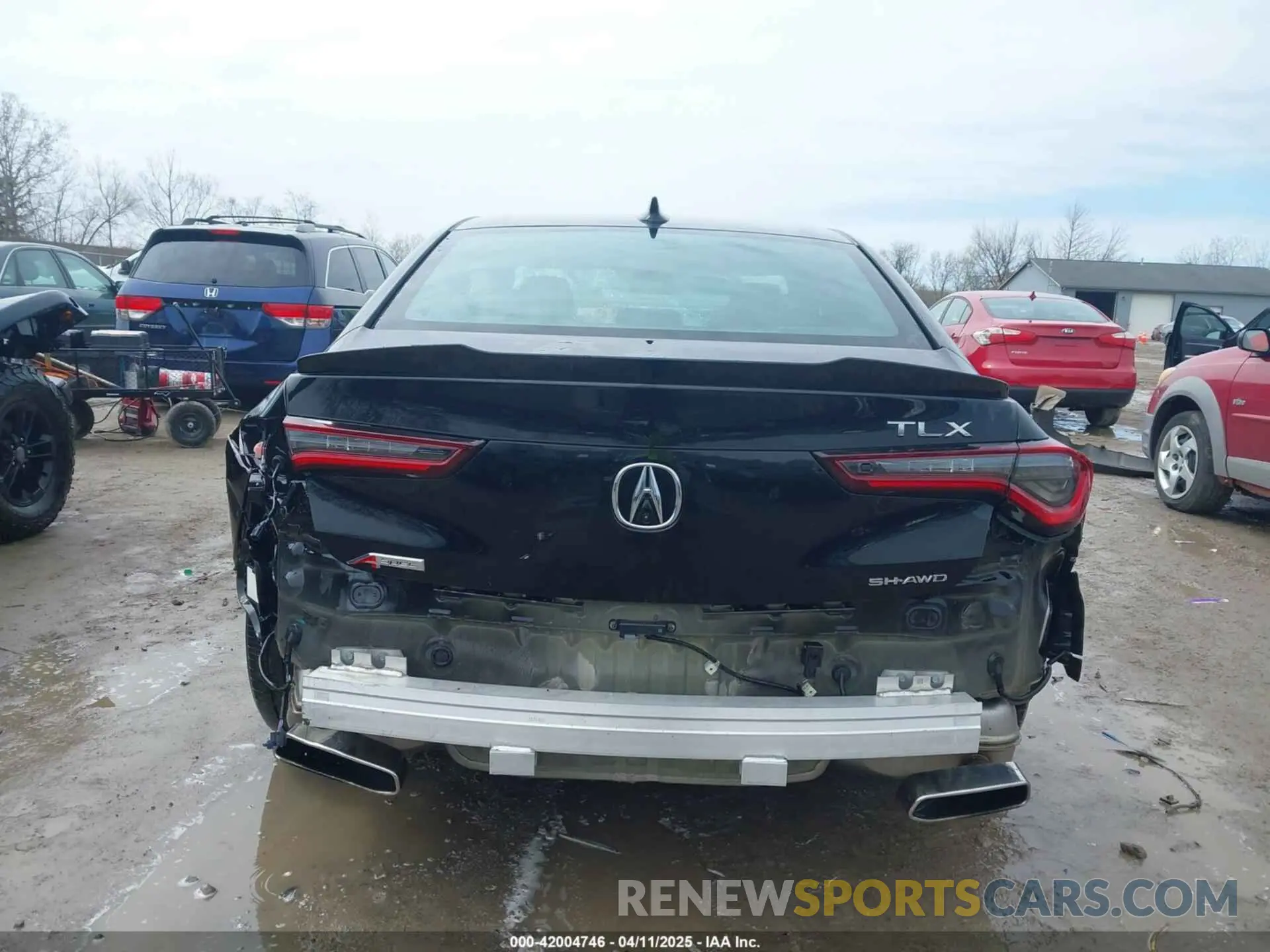 16 Photograph of a damaged car 19UUB6F51PA000192 ACURA TLX 2023