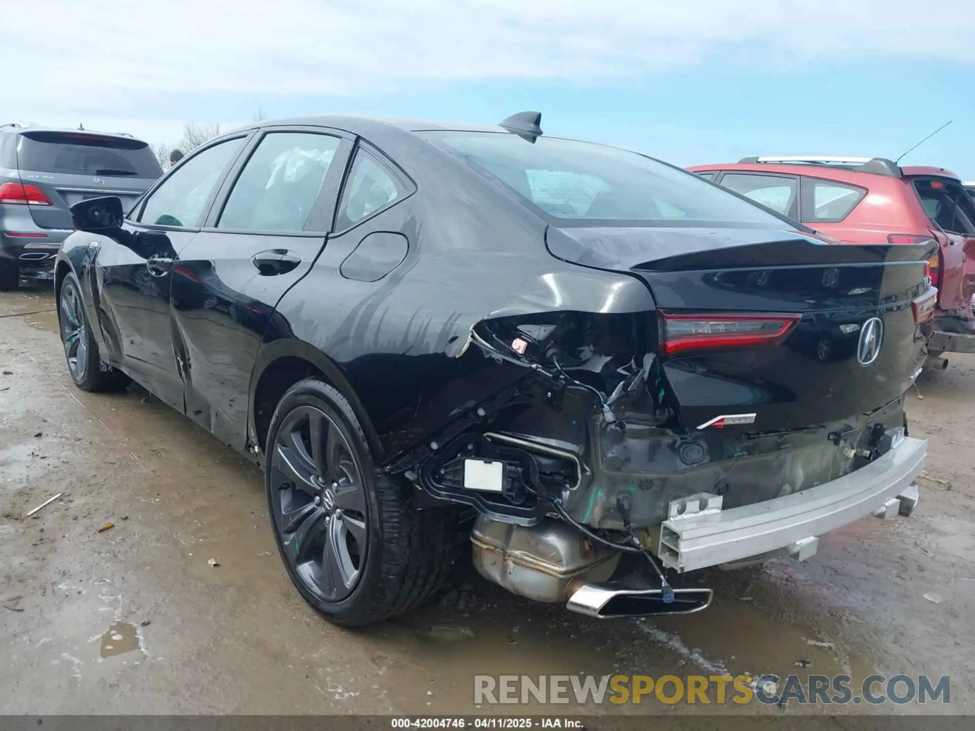 6 Photograph of a damaged car 19UUB6F51PA000192 ACURA TLX 2023