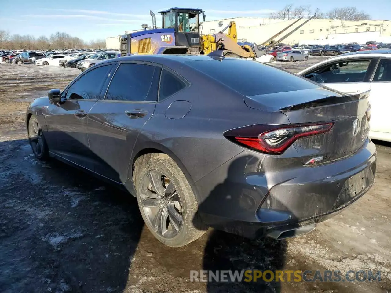 2 Photograph of a damaged car 19UUB6F51PA000662 ACURA TLX 2023