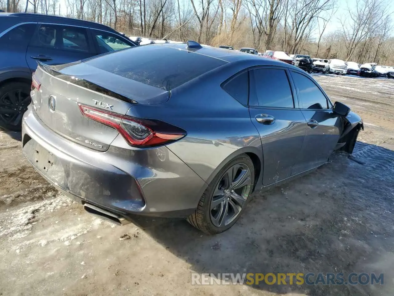 3 Photograph of a damaged car 19UUB6F51PA000662 ACURA TLX 2023