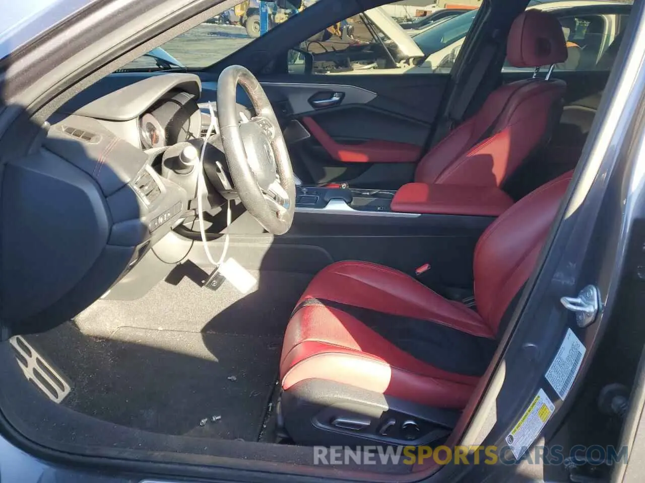 7 Photograph of a damaged car 19UUB6F51PA000662 ACURA TLX 2023