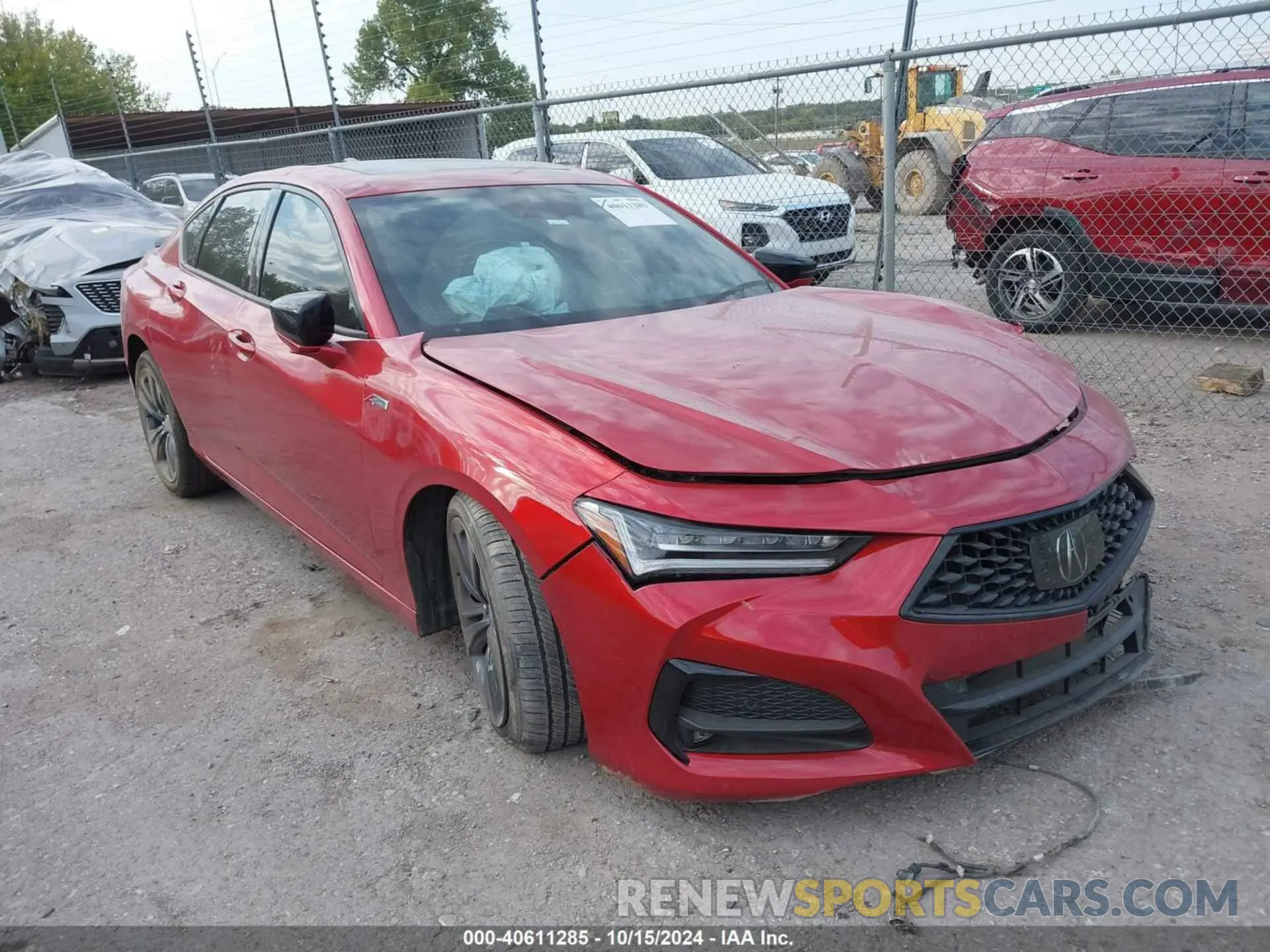 1 Фотография поврежденного автомобиля 19UUB6F53PA000467 ACURA TLX 2023