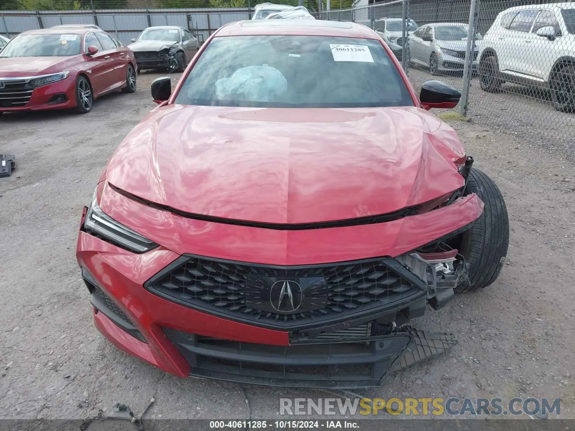 11 Фотография поврежденного автомобиля 19UUB6F53PA000467 ACURA TLX 2023