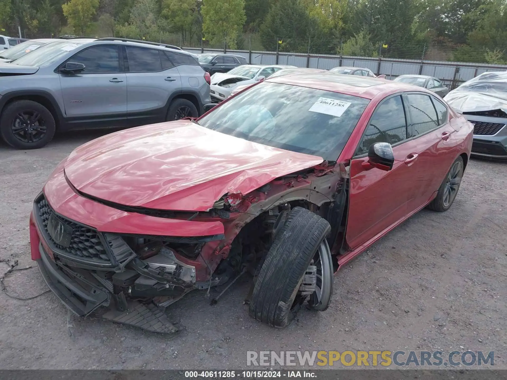 2 Фотография поврежденного автомобиля 19UUB6F53PA000467 ACURA TLX 2023