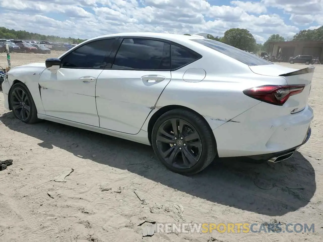 2 Фотография поврежденного автомобиля 19UUB6F53PA002381 ACURA TLX 2023