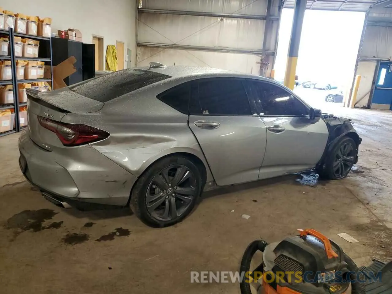 3 Photograph of a damaged car 19UUB6F54PA000607 ACURA TLX 2023