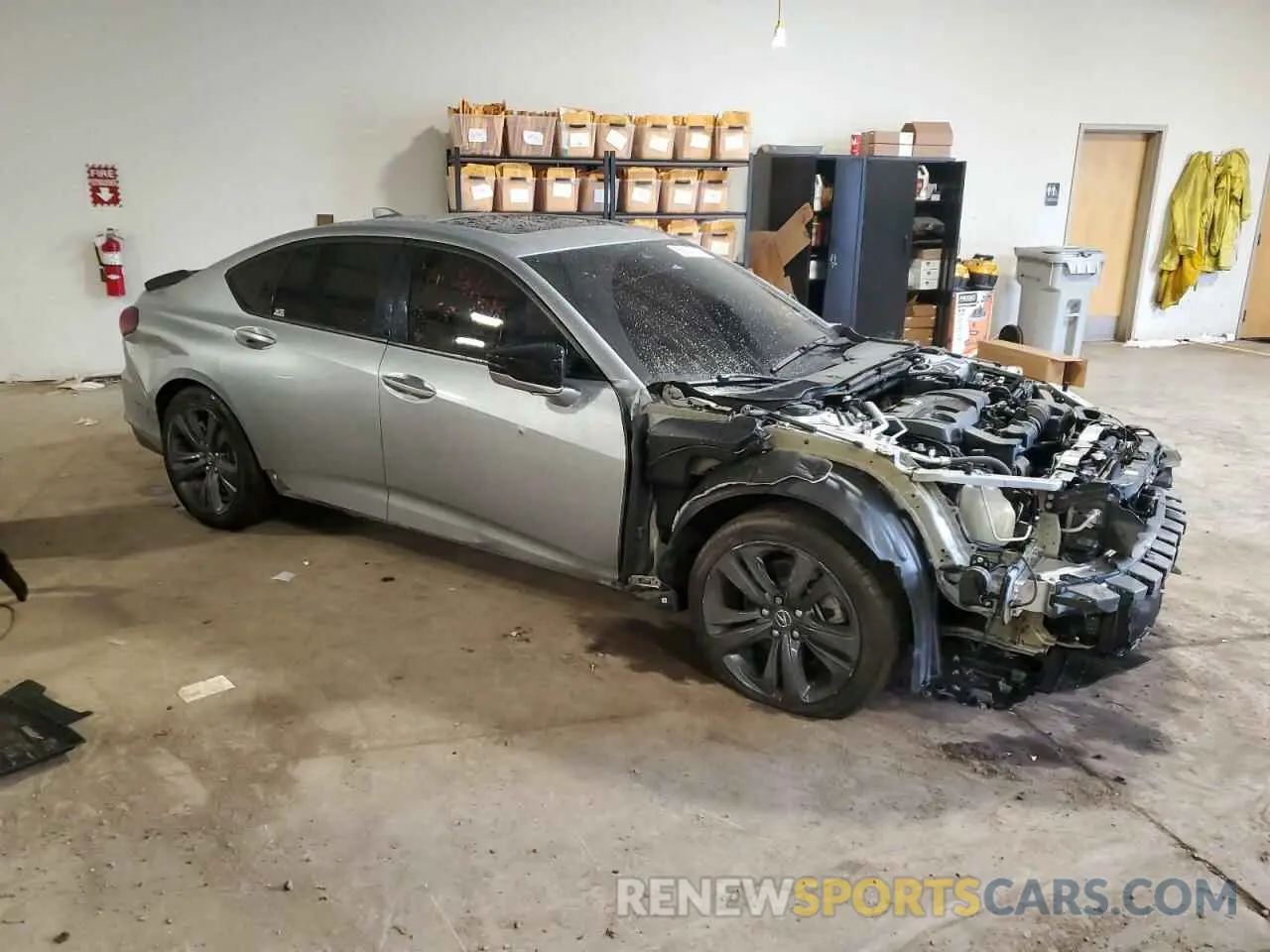 4 Photograph of a damaged car 19UUB6F54PA000607 ACURA TLX 2023