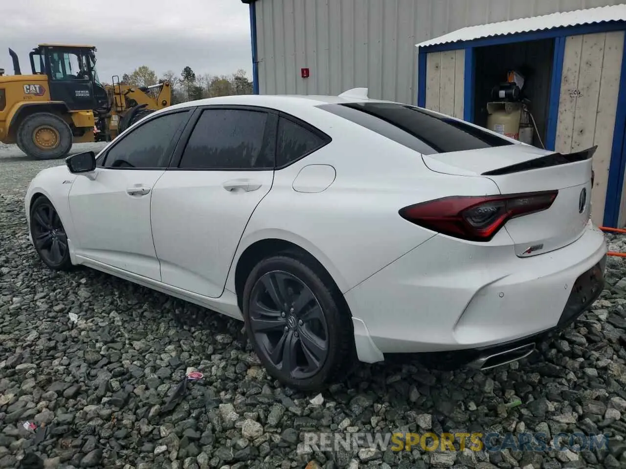 2 Photograph of a damaged car 19UUB6F57PA004277 ACURA TLX 2023