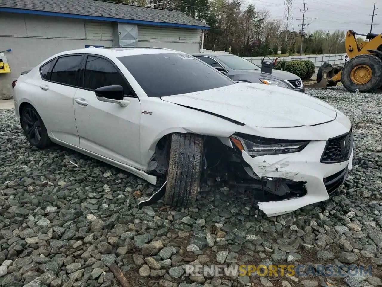 4 Photograph of a damaged car 19UUB6F57PA004277 ACURA TLX 2023