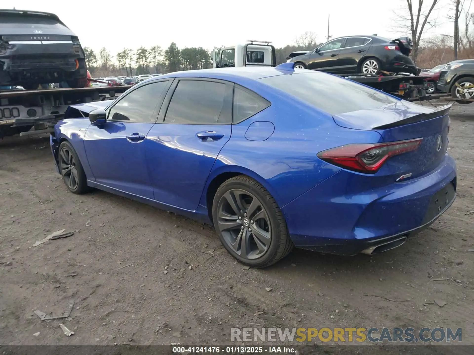 3 Photograph of a damaged car 19UUB6F58PA000934 ACURA TLX 2023