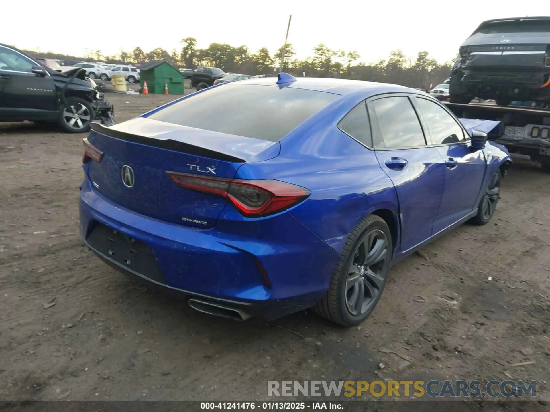 4 Photograph of a damaged car 19UUB6F58PA000934 ACURA TLX 2023