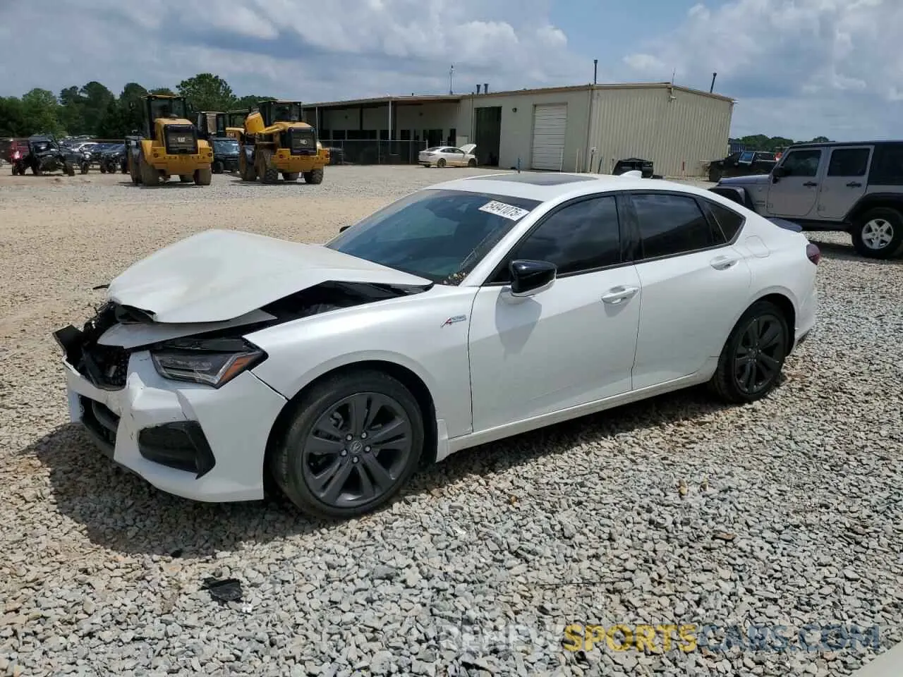1 Фотография поврежденного автомобиля 19UUB6F59PA004135 ACURA TLX 2023
