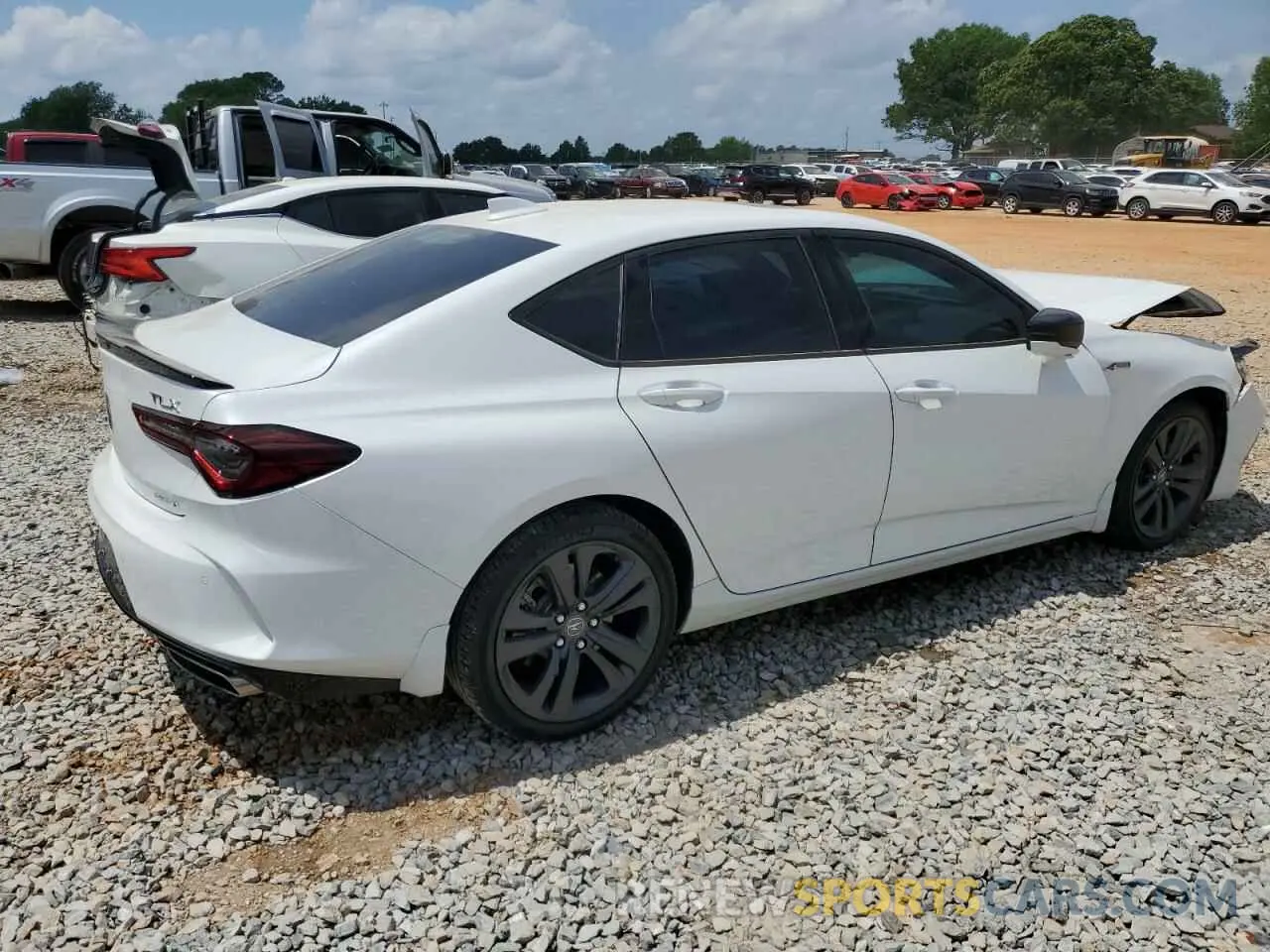 3 Фотография поврежденного автомобиля 19UUB6F59PA004135 ACURA TLX 2023