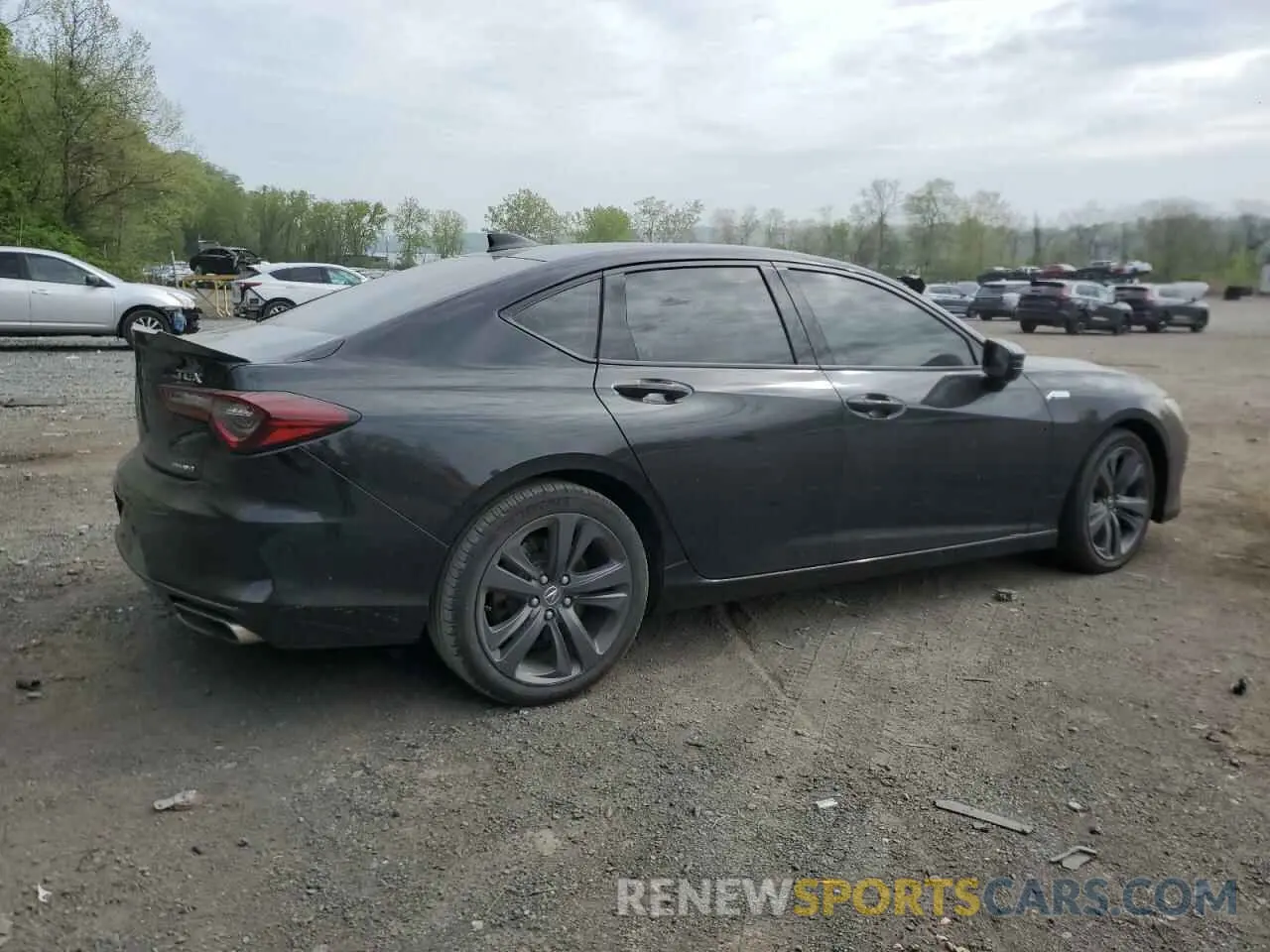3 Photograph of a damaged car 19UUB6F59PA005561 ACURA TLX 2023